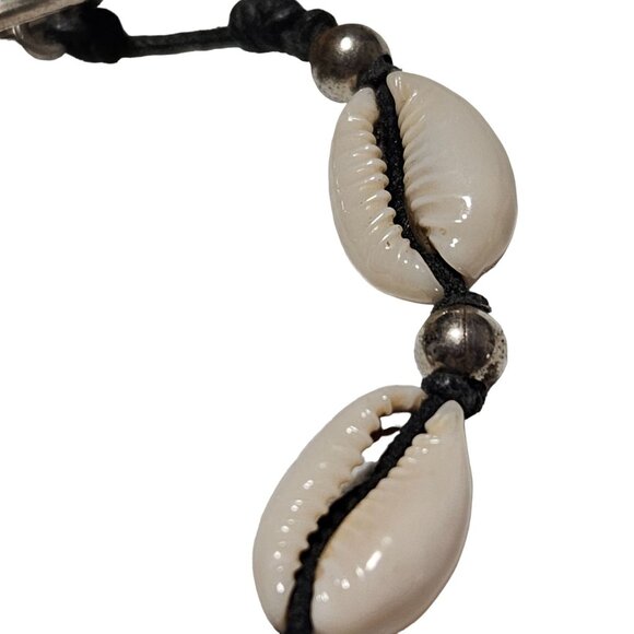 Boho Cowrie Shell Silver Bead Bracelet Beach Core Surfer Fashion Jewelry Women - Picture 2 of 5